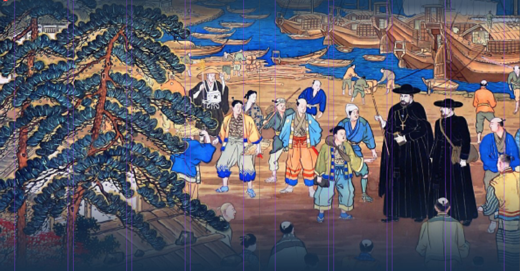 The Arrival of St. Francis Xavier in Japan, Aug 15, 1549 AD The Arrival of St. Francis Xavier in Japan, Aug 15, 1549 AD