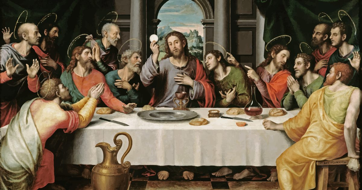 Juan de Juanes, The Last Supper / フアン・デ・フアネス「最後の晩餐」
